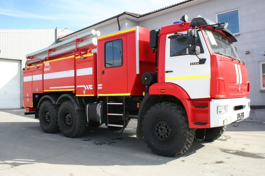 Fire tanker AC 3,5-70 type 4673C, modification 4673C1-00 on Kamaz 5350 D5 chassis.