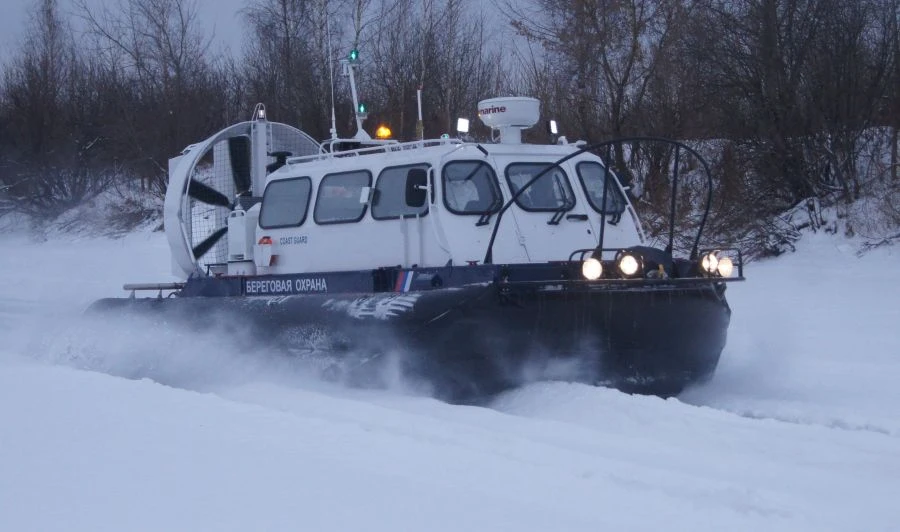 Small amphibious amphibious hovercraft of A8 project