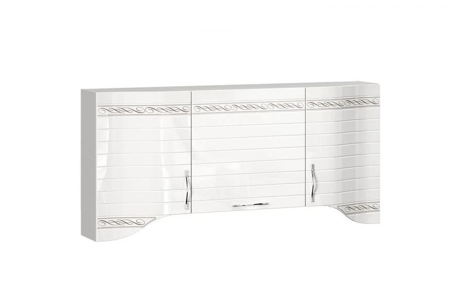 Anastasia Type 3 830 front (White, with straight routing and pattern, handle included )