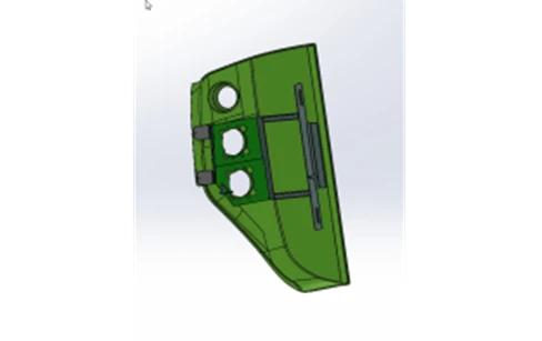 AP 5299-5311200 SB Right side headlamp panel complete
