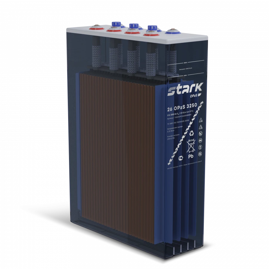 Lead-acid battery STARK 26 OPzS 3250