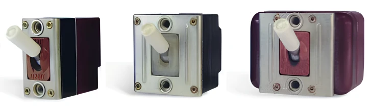 Sealed two-pole AC switch 2V200(K)
