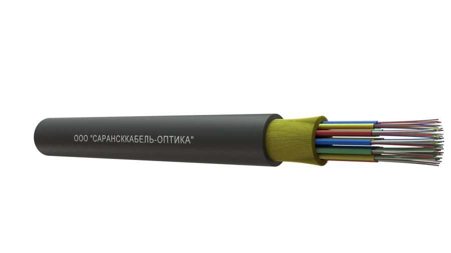 Fibre-optic cable for internal laying. Mark - OKV-RDM