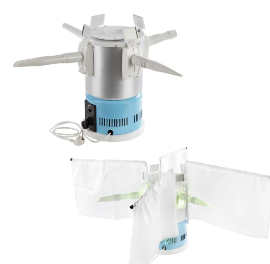 Stationary ultraviolet irradiator for irradiation of the upper respiratory tract and ear cavity OUVnu - "EMA-E".