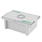 Polymeric (polystyrene) container for disinfection and pre-sterilisation treatment of medical devices EDPO-10-01 TU