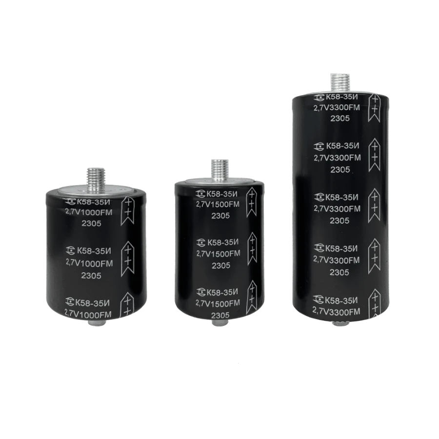 Power capacitors with double electric layer K58-35 EVAYA.673623.039??