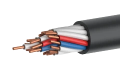 Control cable of KPPPGng(A)-NF grade with copper conductors, with insulation and sheathing made of halogen-free polymer composit