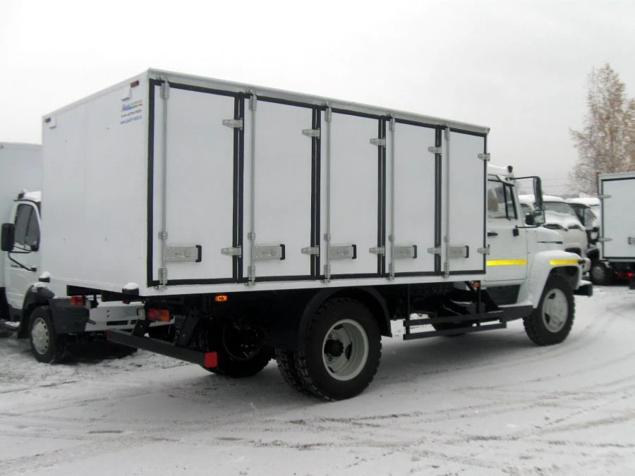 Trucks with diesel engine type 47120, modification 47120B on the basis of GAZ chassis, type 3308, modification 33086