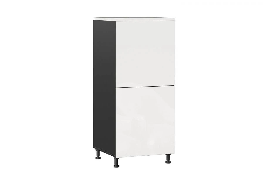 Sherwood LD.281670.000 High cabinet front 600 (set) (White gloss/Black )