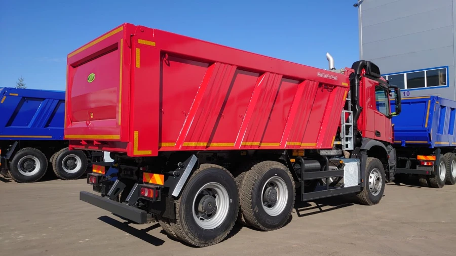 Dumper Mercedes-Benz Arocs 3345 K with F1A cab