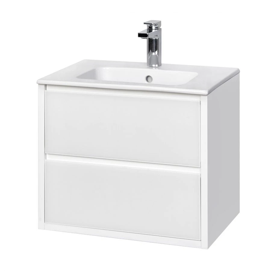 Cabinet under sink Aquaton Rimini 60 white gloss 1A226601RN010 NEW1.A226.6.01R.N01.0