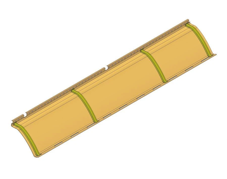 Front left ceiling panel 529222-5702219-10