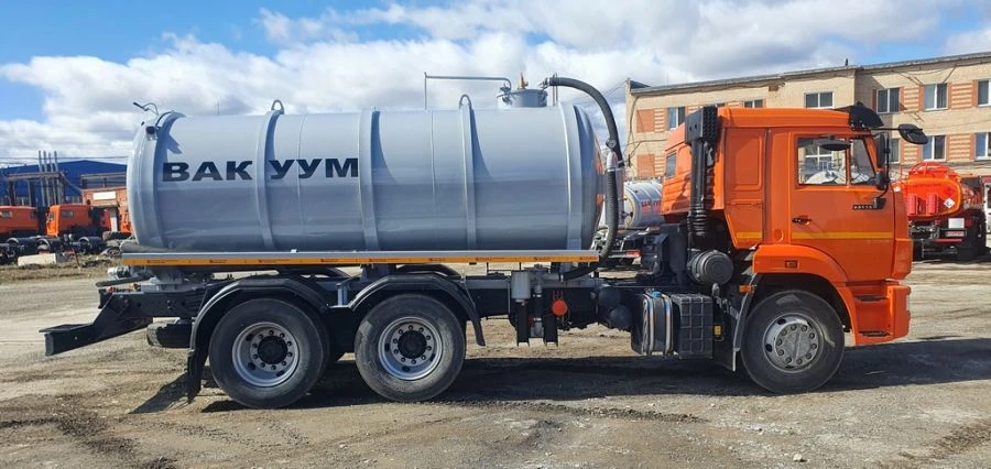 Vacuum tank truck MV/MV-OD/ACNS 4671M3-40 on chassis Kamaz 65115-5H