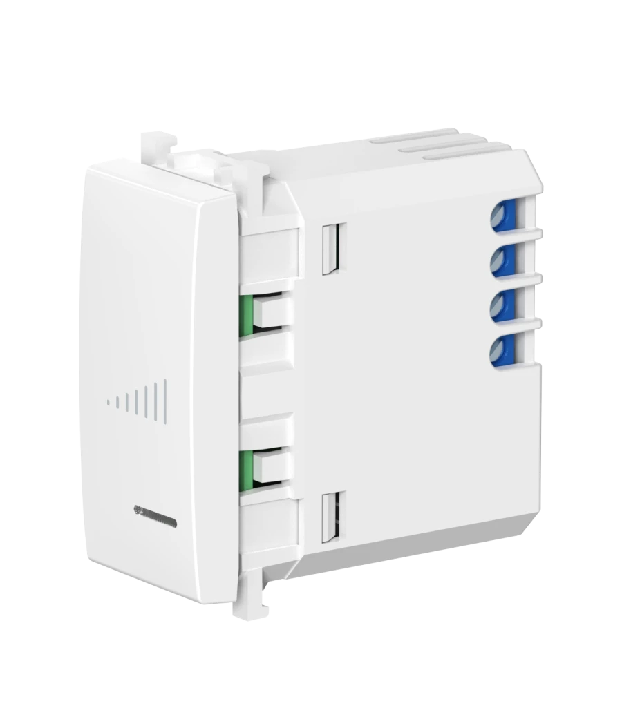 CADUCEUS ALING Experience LED push-button dimmer switch, 200W, 230V~, 1M, white, art. 72205.0