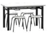 School dining table with 4 stools, No. 4 MGS3.043