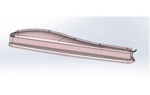 Front window trim (without lintel cut-out) 5299-5206020-21