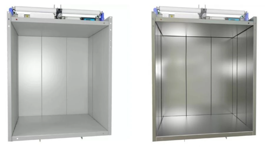 Electric freight lifts. Model LGM. Up to 250 kg, up to 0, 5 m/s.