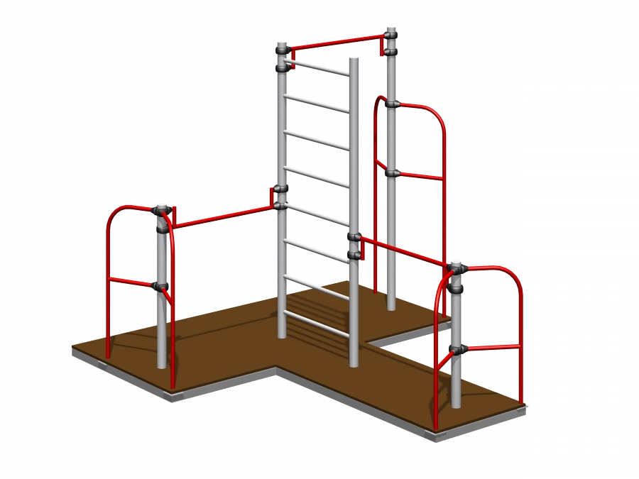 Sports equipment - Trestle bar on frame (with flooring) Romana 204.26.00-01