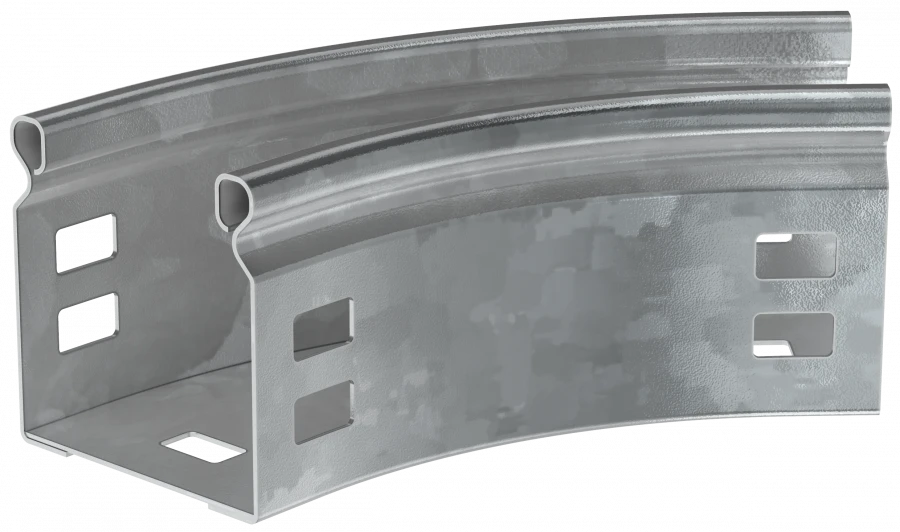 CPG01-0-45-050-150-150-HDZ Swivel smooth. 45° type G01 ESCA 50x150mm HDZ IEK