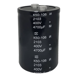 Aluminium oxide-electrolytic capacitors K50-106 EVAYA.673541.063??