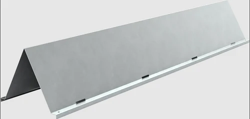 Gable lid on the tray