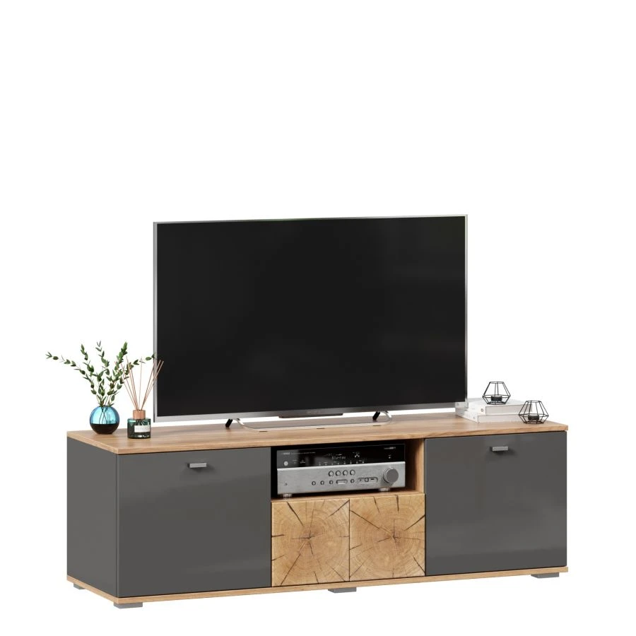 Fiji LD.659130.000 TV cabinet 1400 (Oak Gold/Antracite )