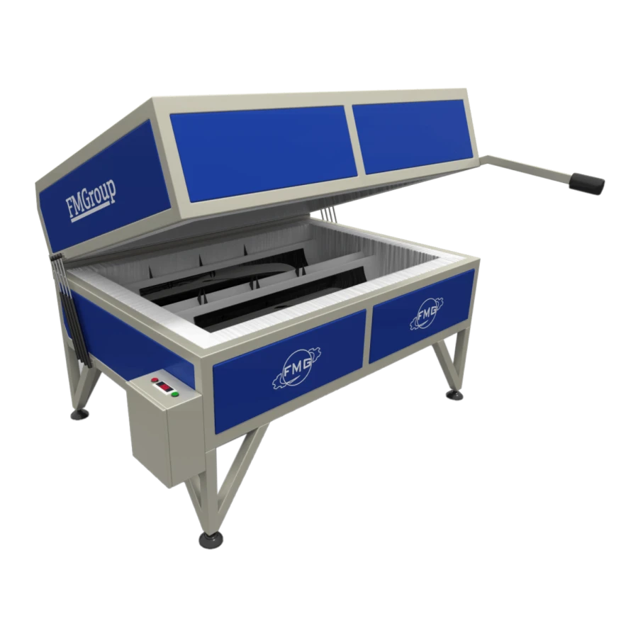 Glass fusing and milling furnace PGM-1510