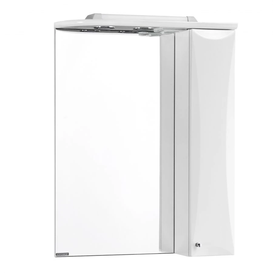 Mirror cabinet Aquaton Jimmy 57 right white 1A034002DJ01R1.A034.0.02D.J01.R