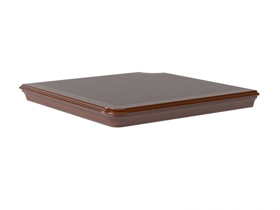 Corner worktop / TA07 1000*1000*100 with leather insert TA202 ) , art. MN-TOP 1010
