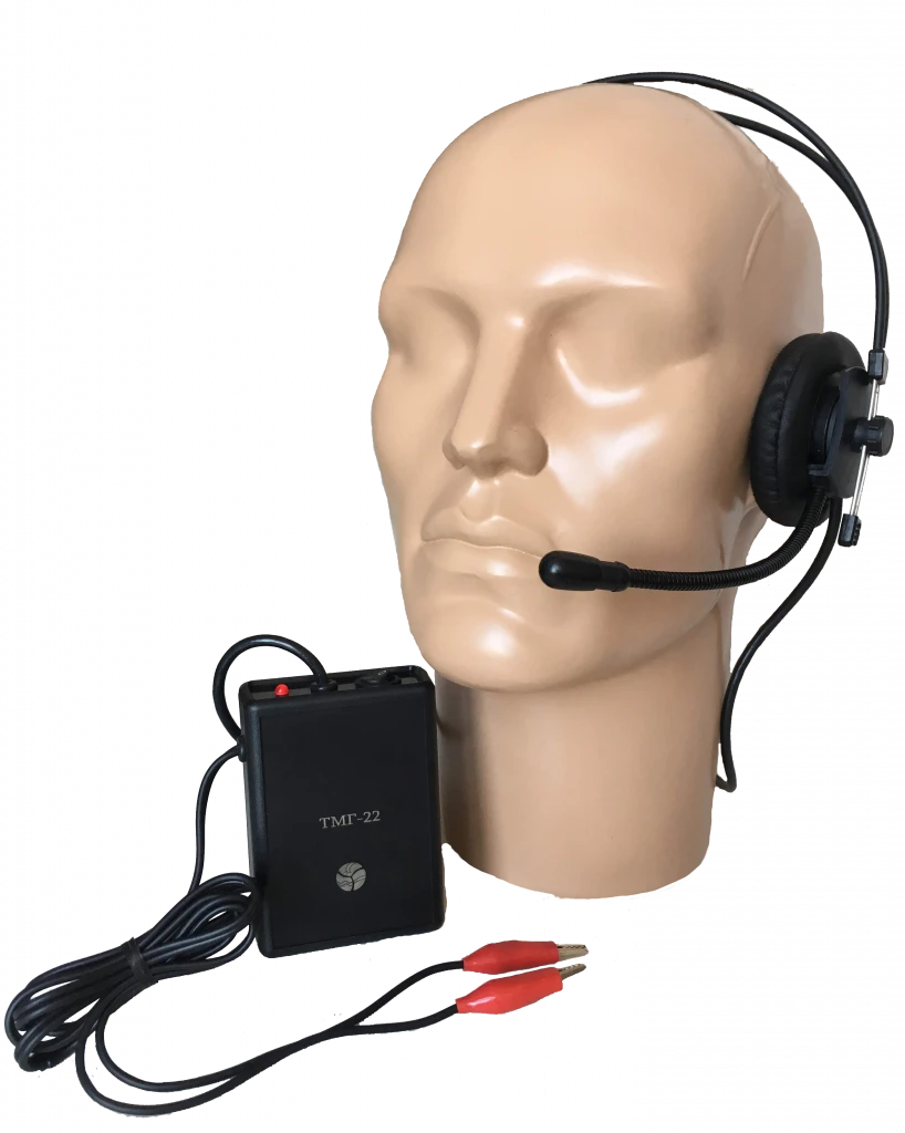 Telephone-microphone headset TMG-22-1