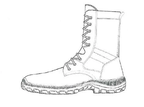 Men's special leather footwear: lightweight high-toe boots, model Bvo, for protection against mechanical impacts (punctures with