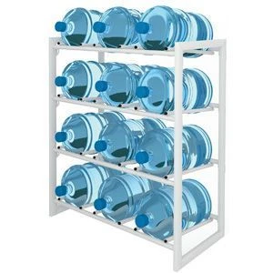 Metal bottle rack 22KG 1100x940x445MM 12 sections