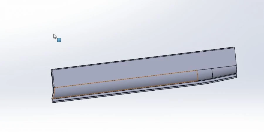AP5299-401-5102056 Rear left rear catwalk moulding