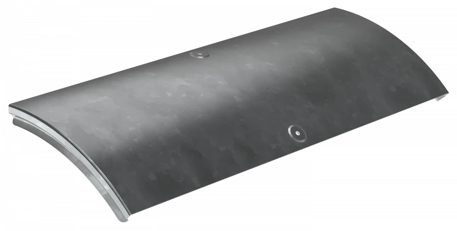 CPV41D-0-45-500-500-08-HDZ Smooth turn cover. 45° type B20 ESCA 500mm HDZ IEK