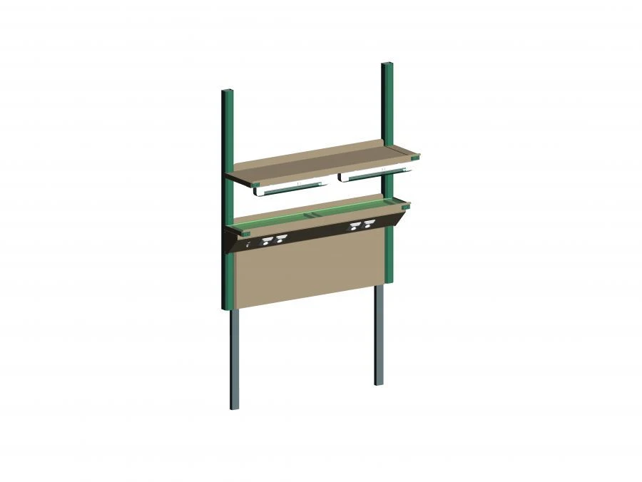 Desk cupboard, series "Style"