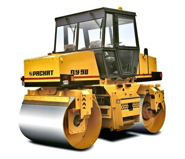 Double-axis double-roll vibratory roller DU-98
