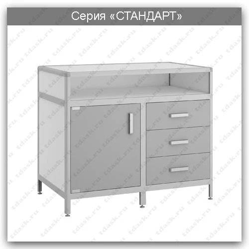Laboratory bench-table of the Standard plus series: ST.02.06