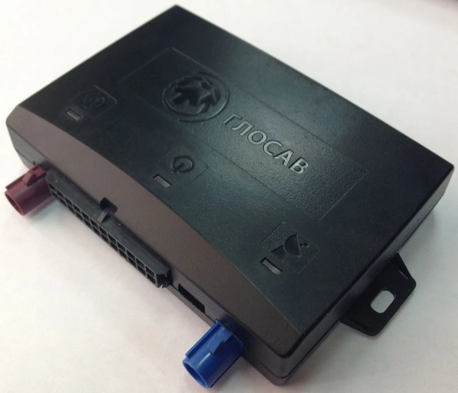 On-board controller for satellite monitoring systems of mobile objects GLOSAV ASN