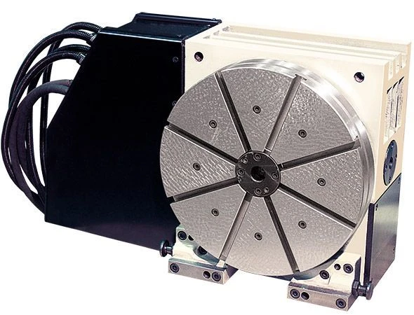 Canted rotary dividing table with CNC control model SK 36-12