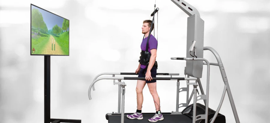 System for diagnostics of motor pathology and rehabilitation treatment by biofeedback method "Stadis" (I.