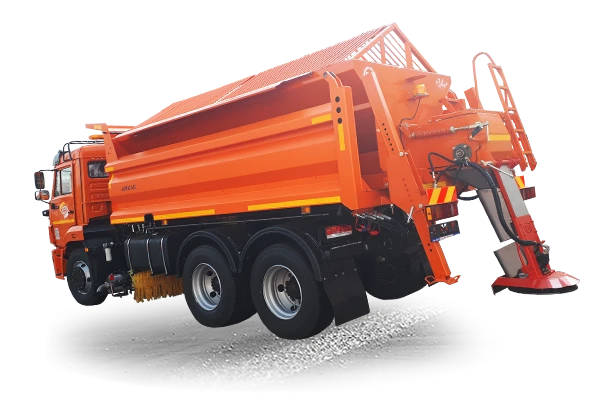 Combined ED 405B road machine on the basis of KAMAZ 65115-A5, 65115-50 chassis