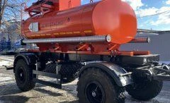 Oilfield tank trailer type 9036A5 (tyres 385/65R22,5; trailer axles 1201-2410002 or 1202-2410002; with vacuum pumping system).