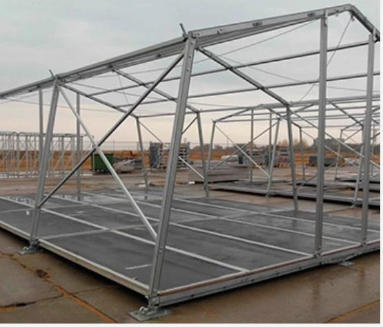 Metal frame tent