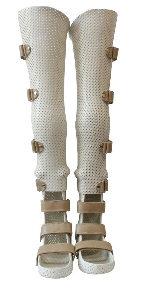Knee and hip brace