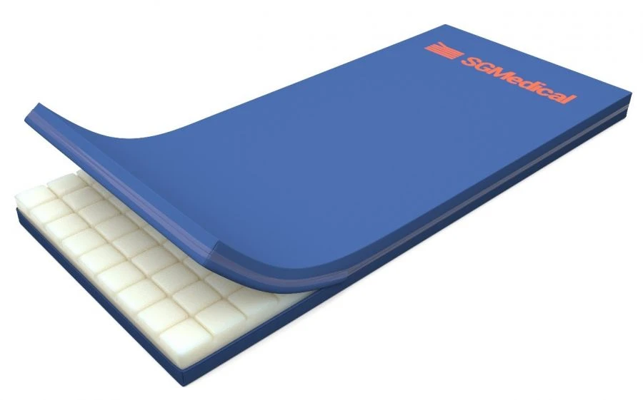 Medical anti-decubitus orthopaedic mattress according to TU 32.50.50-007-09922741-2019 Model MP - 5. Product size: length from 1
