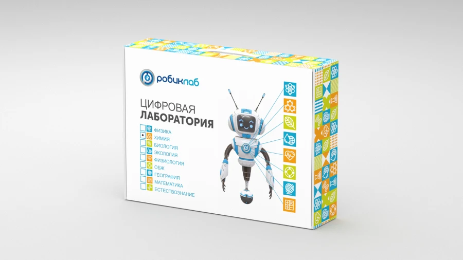 Digital laboratory for school and educational experiment, model 22SQR78OR