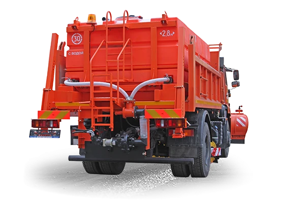 Road combined machine ED 244KMA on the basis of chassis KAMAZ 53605-A5, 53605-5H