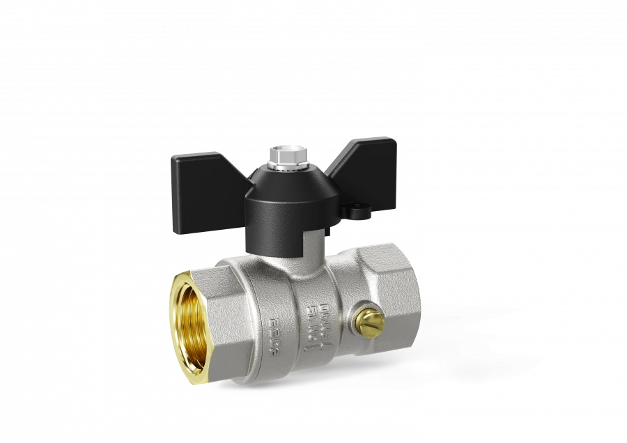 Brass ball valve LD Pride 44.15.V-V.M.B GAS M20