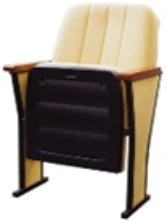 Wooden armchair for assembly halls. Standard