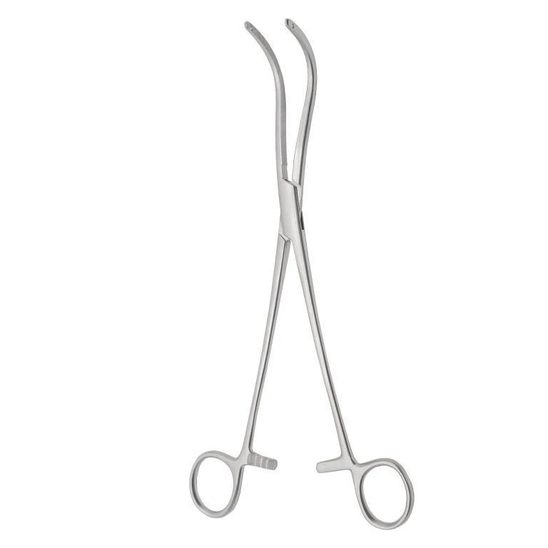 TZ-01-271-23 Kidney stem clamp, radius curved, 230 mm